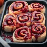 Halloween Cinnamon Rolls