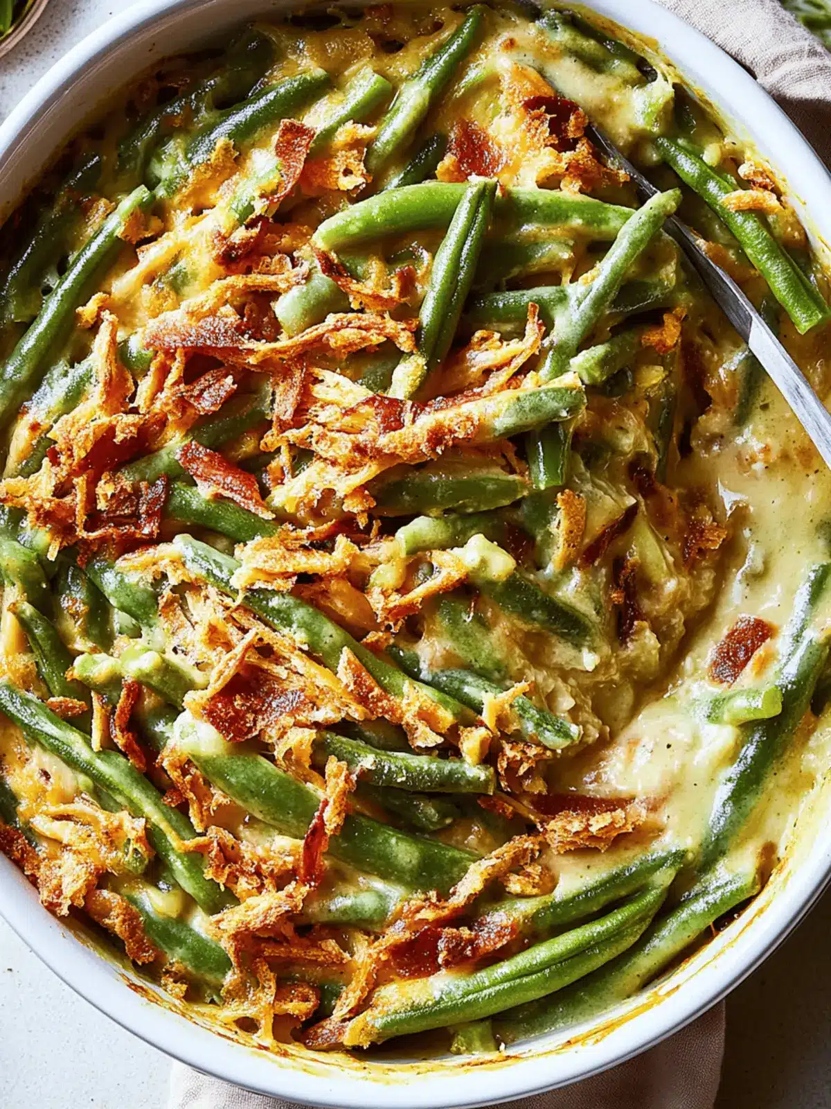 Loaded Green Bean Casserole That'll Wow Your Guests 4 Loaded Green Bean Casserole