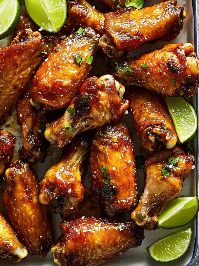 Coconut-Lime Chicken Wings