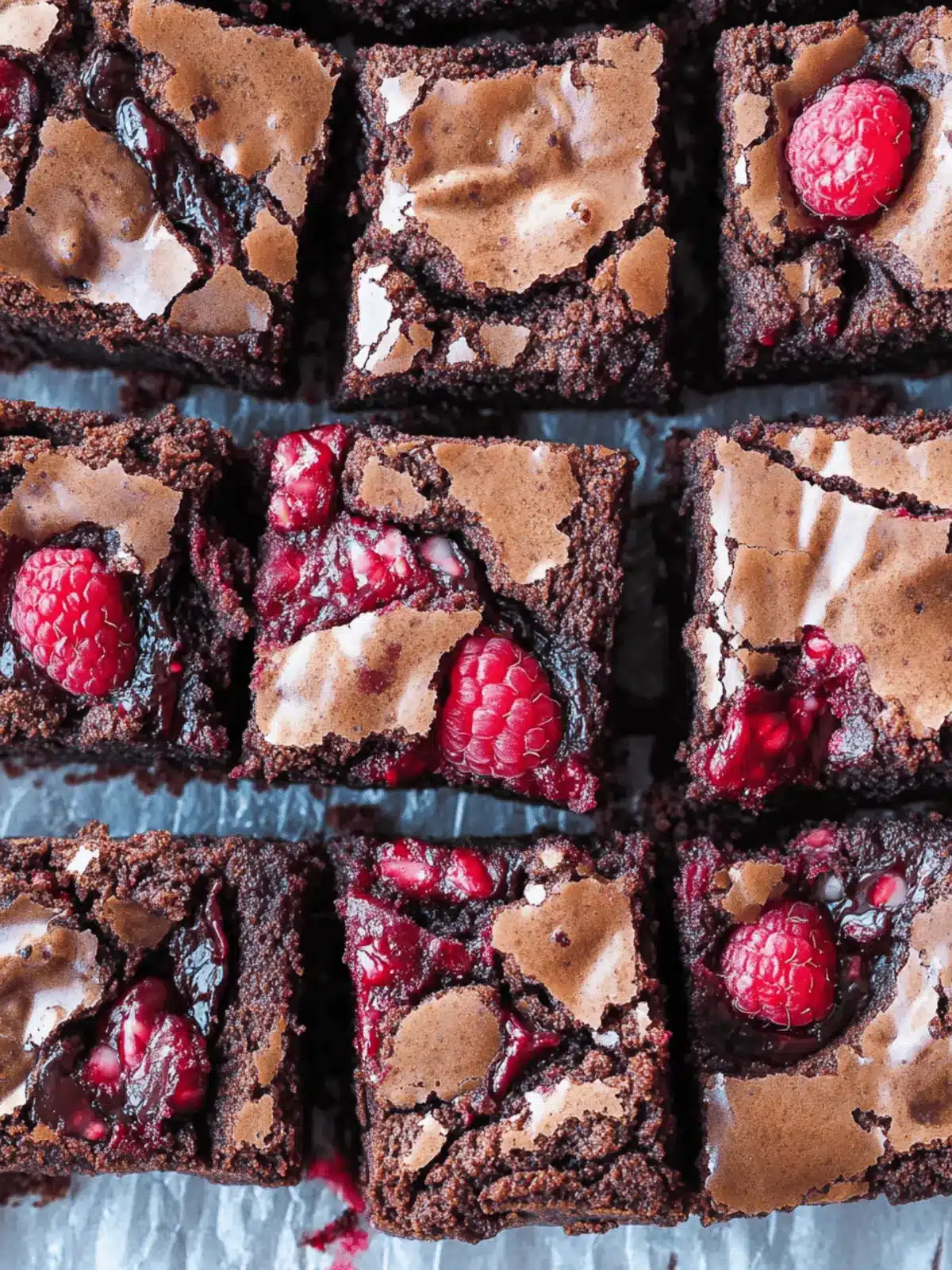 Raspberry Brownies