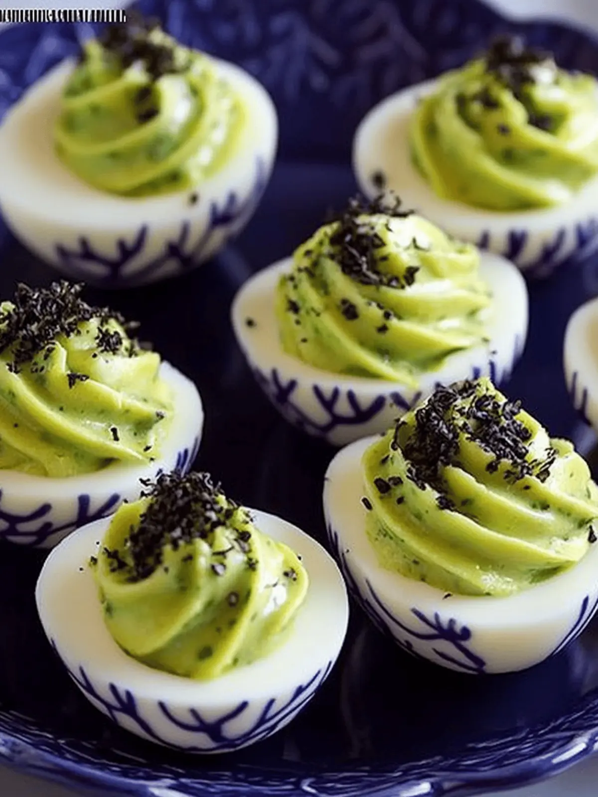 Deliciously Rotten Deviled Eggs