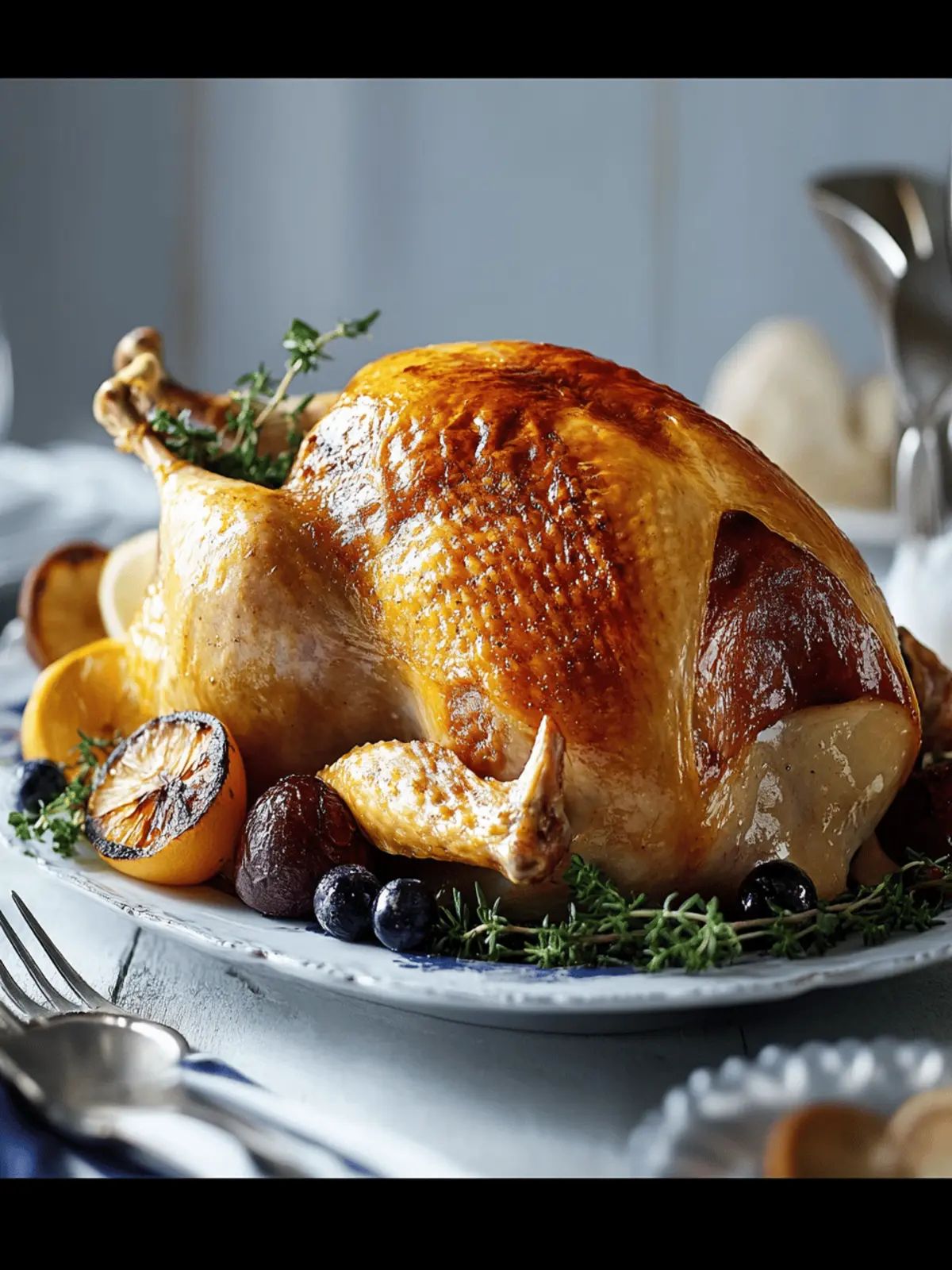 Delicious Roast Turkey Crown with Orange and Thyme Magic 4 Roast turkey crown