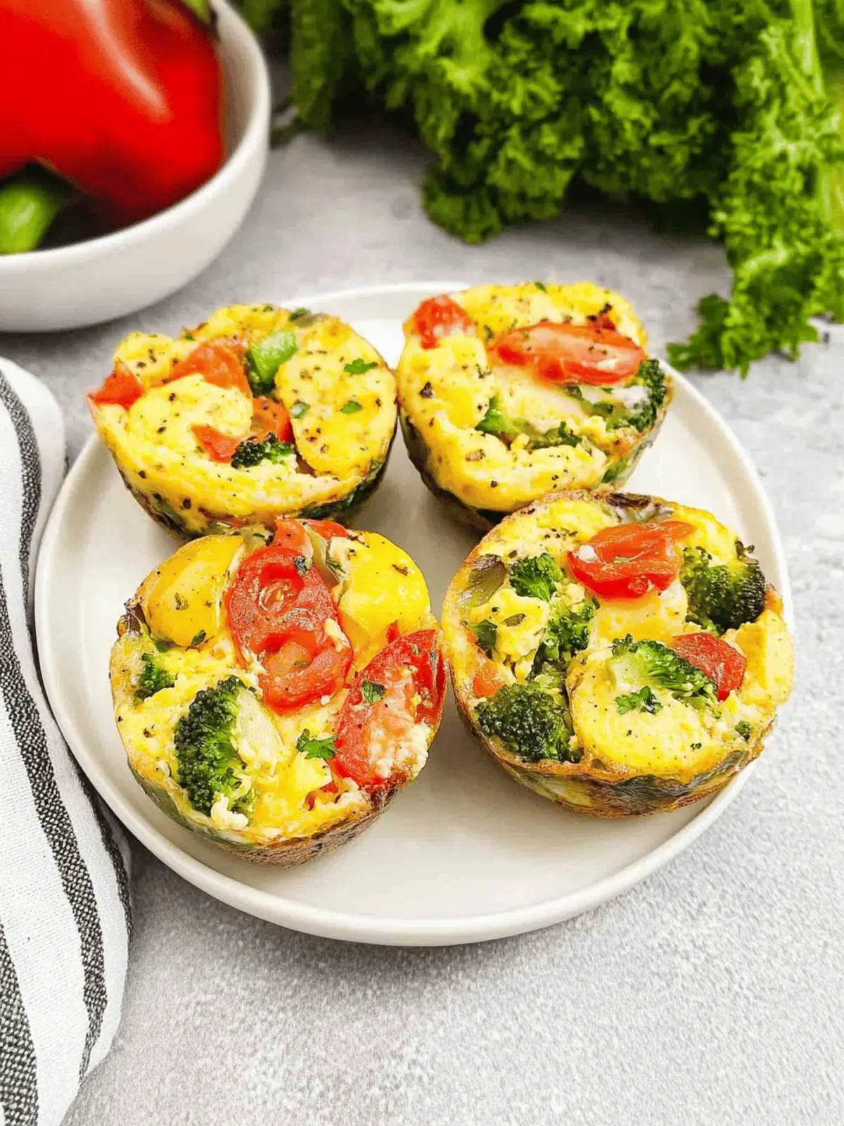 Deliciously Healthy and Easy Veggie Egg Bites for Everyone 4 Healthy and Easy Veggie Egg Bites