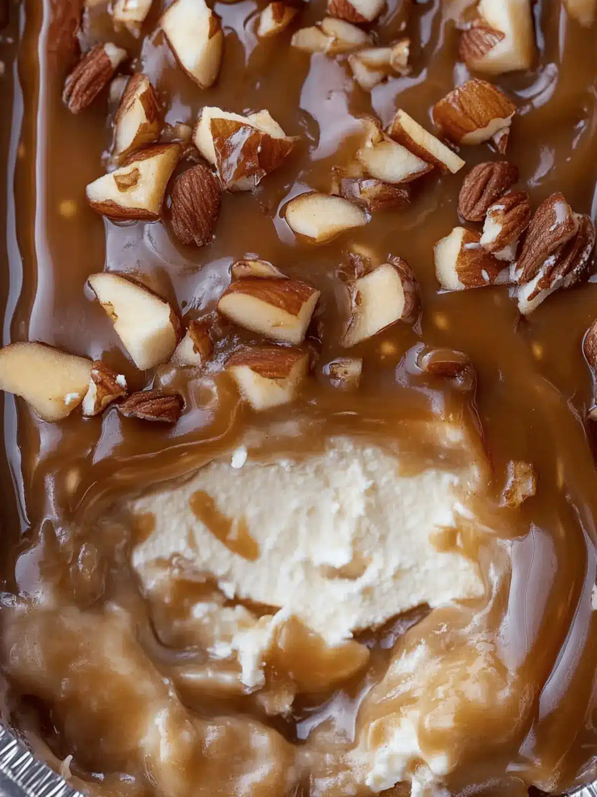 Easy caramel apple cheesecake dip