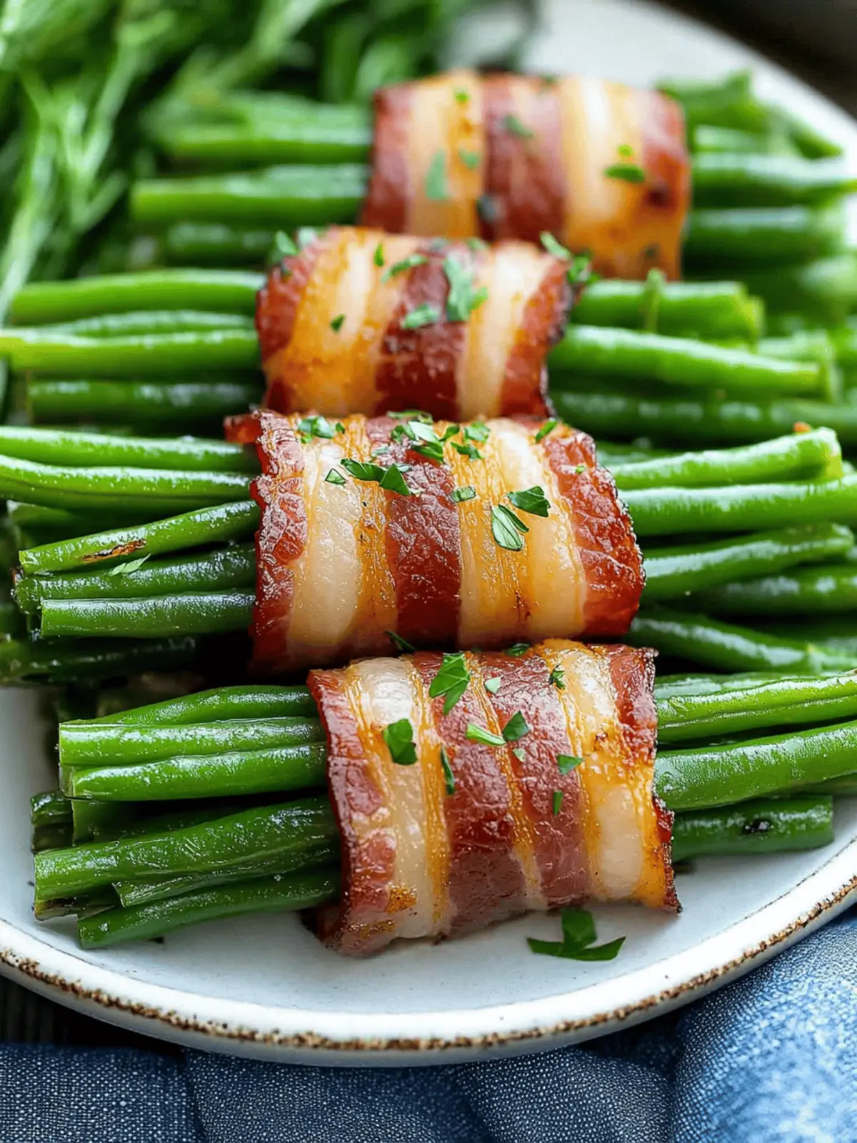 Bacon Green Bean Bundles: A Crispy, Savory Delight! 3 Bacon Green Bean Bundles