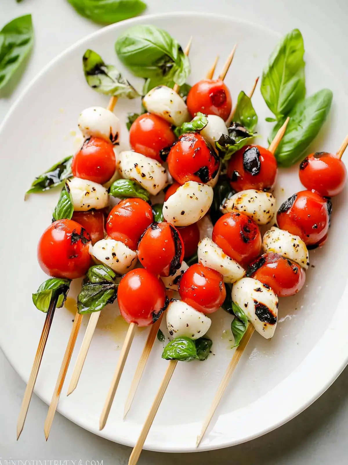 Delicious Caprese Skewers: Fresh and Easy 3-Ingredient Delight 2 Caprese Skewers