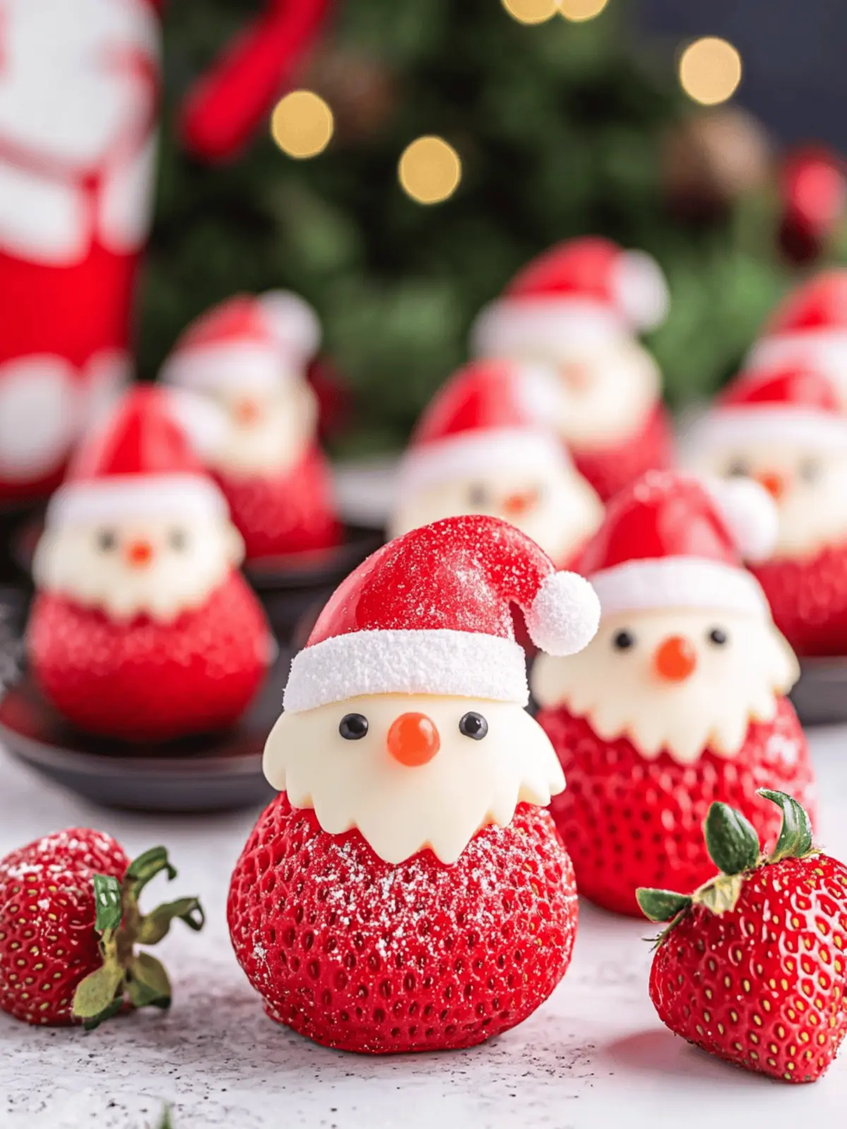 Strawberry Santas