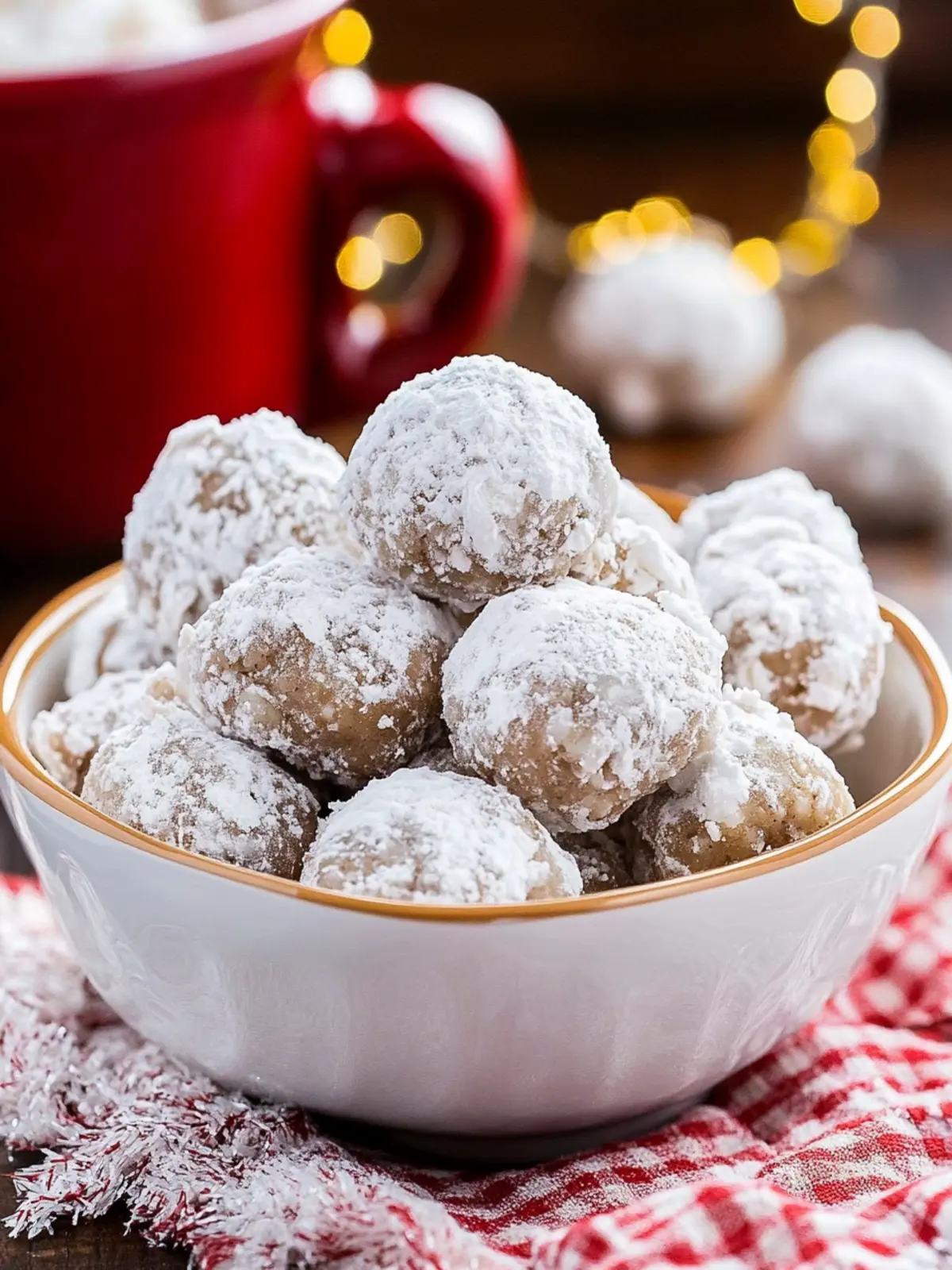 Gingerbread Snowballs: Irresistible Holiday Treats to Savor 4 Gingerbread Snowballs