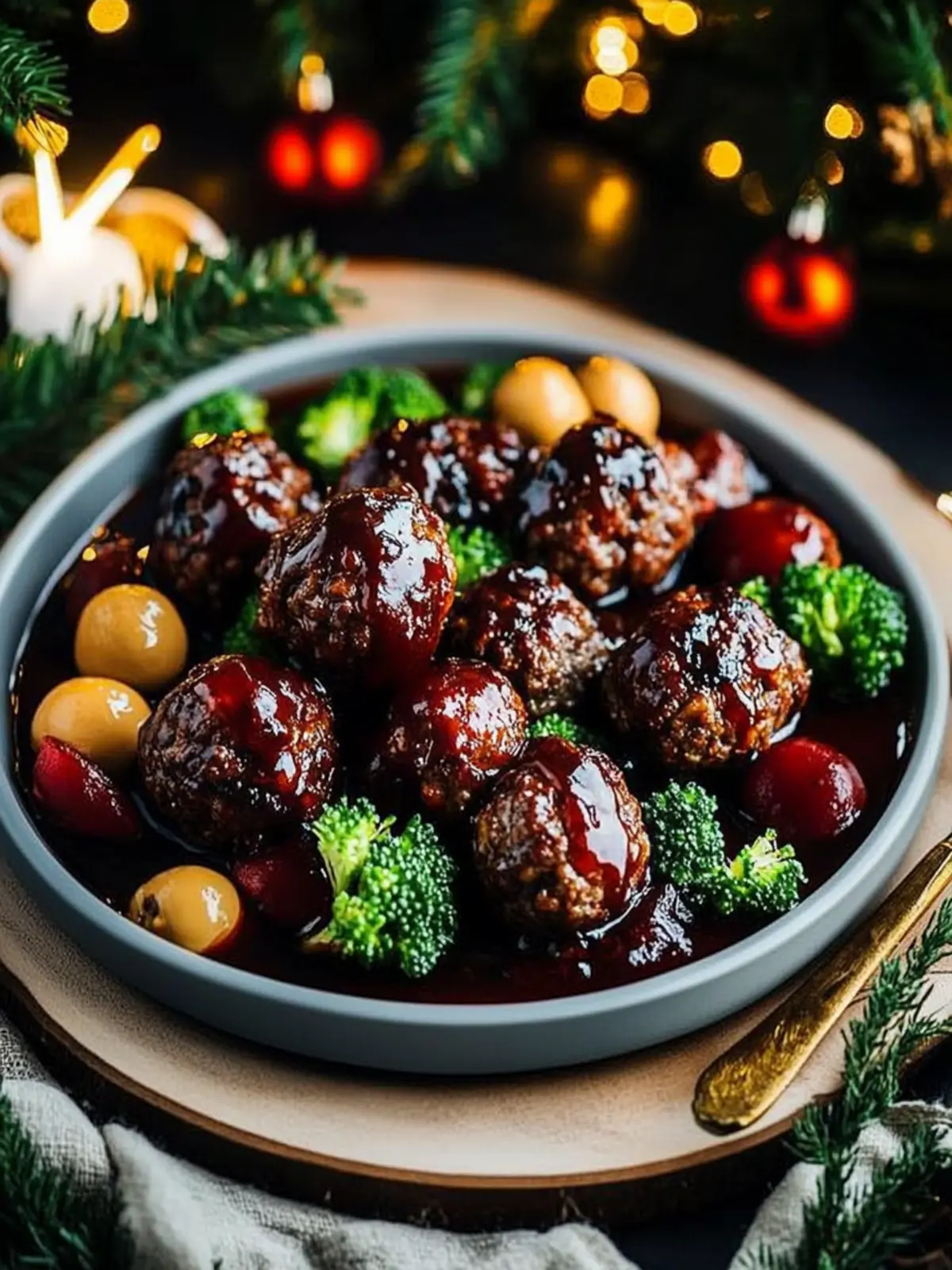 Irresistible Sweet and Savory Christmas Meatballs Recipe 2 Christmas Meatballs