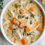 Creamy Chicken and Rice Soup