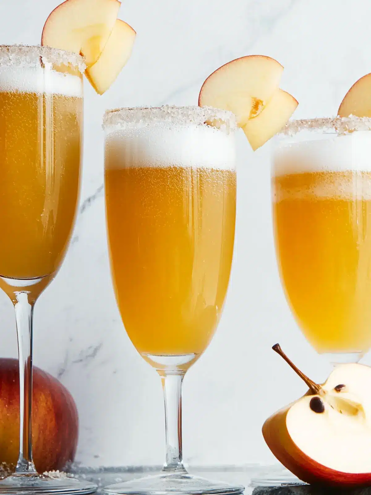 Apple Cider Mimosas