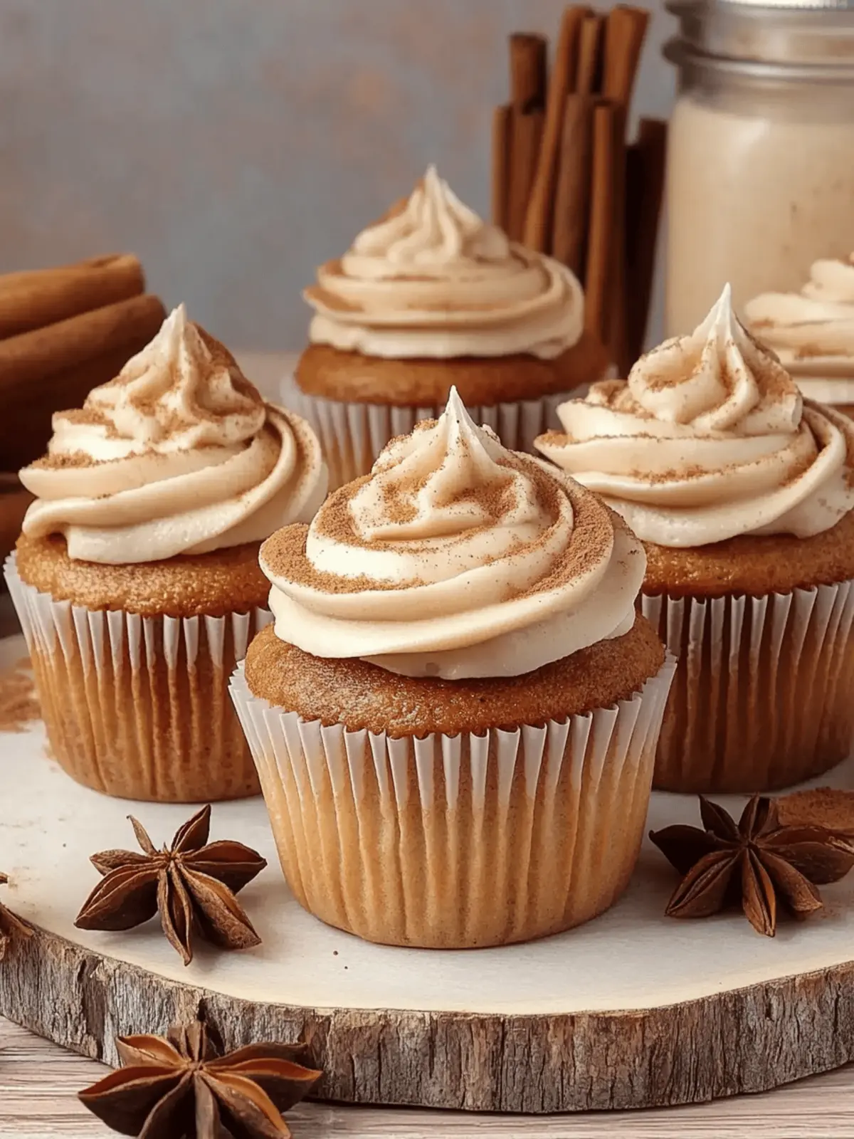 Chai Latte Cupcakes