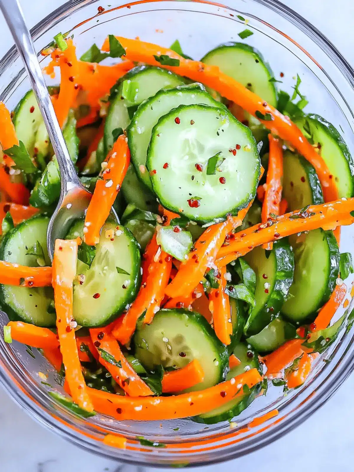 Carrot and Cucumber Salad