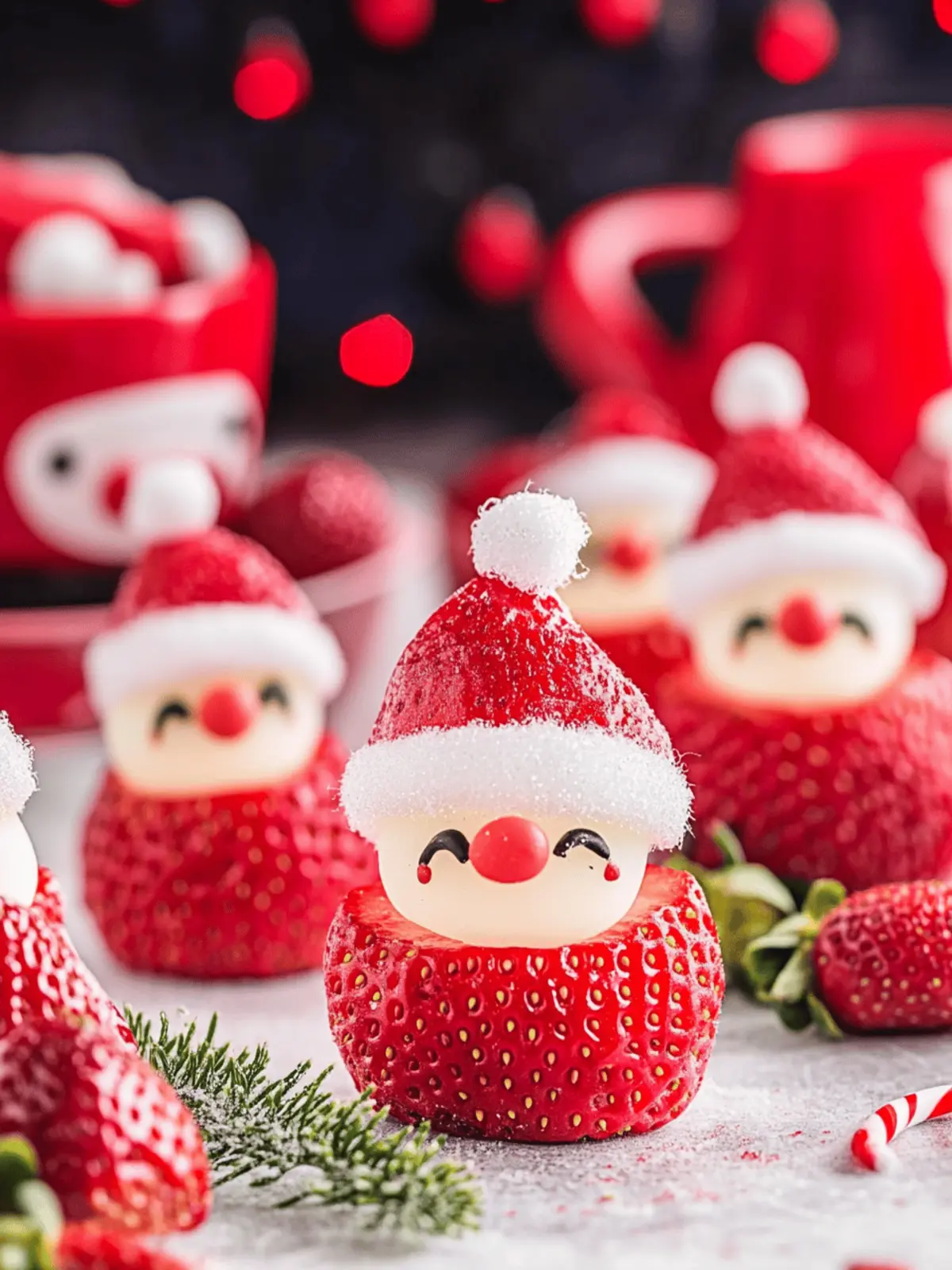 Strawberry Santas