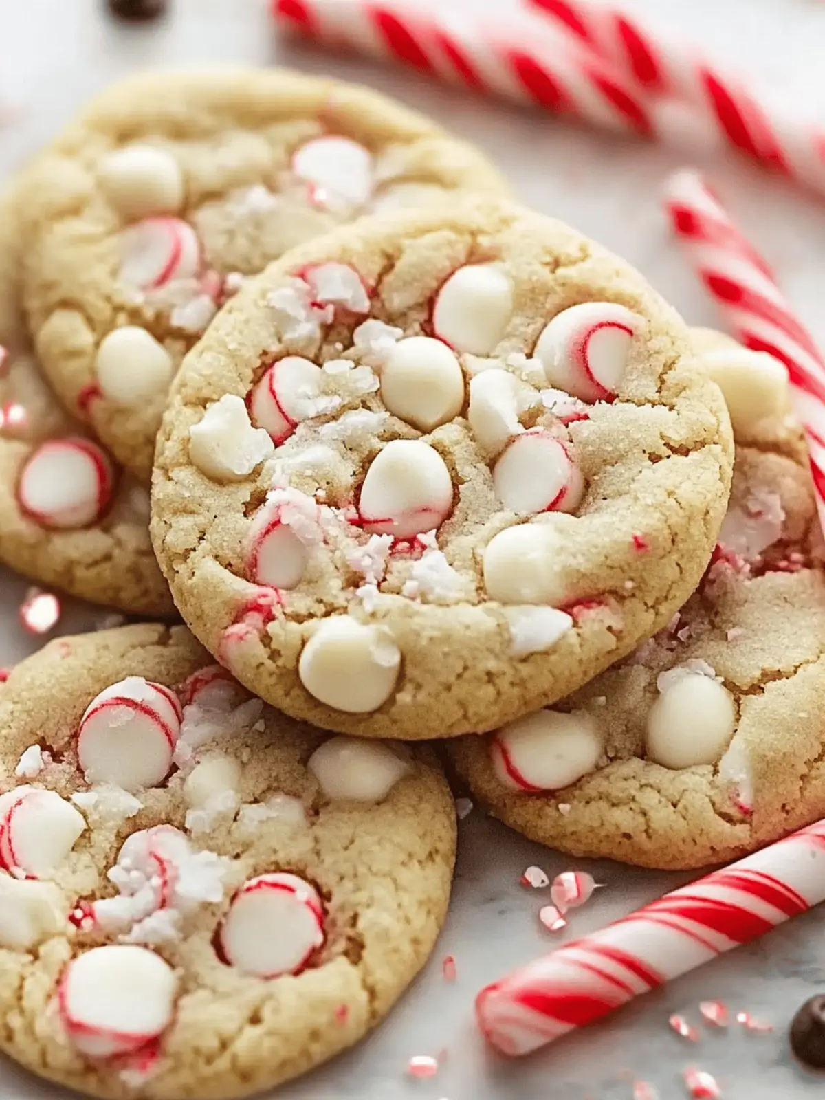 White Chocolate Candy Cane Cookies: Your Holiday Must-Bake Treat 5 White Chocolate Candy Cane Cookies
