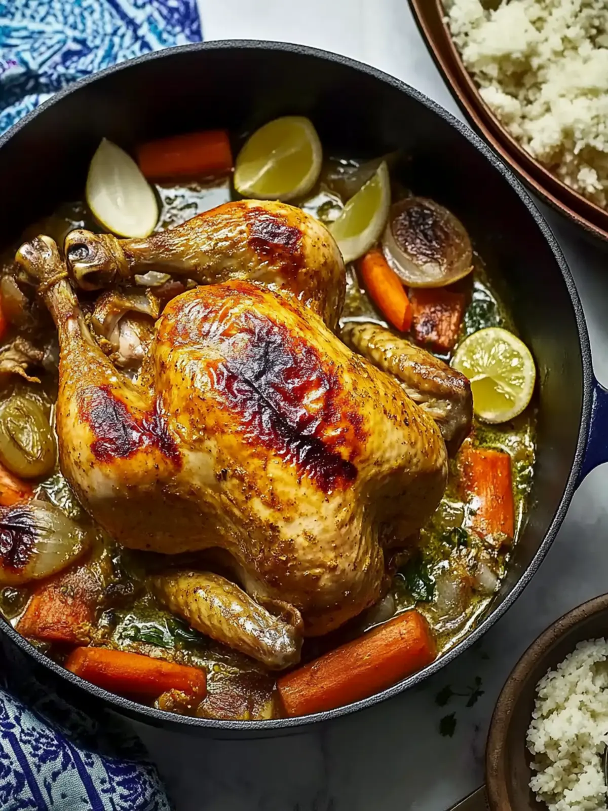 Nigerian Clay Pot Chicken with Vibrant Seasonal Veggies 5 Nigerian Clay Pot Chicken
