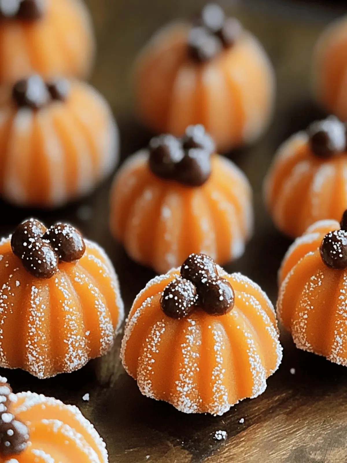 Pumpkin Cheesecake Truffles