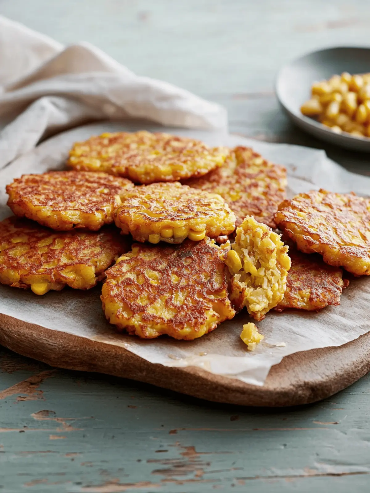 Sweetcorn fritters