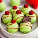 Grinch Oreo Balls (With Red Velvet Oreos)