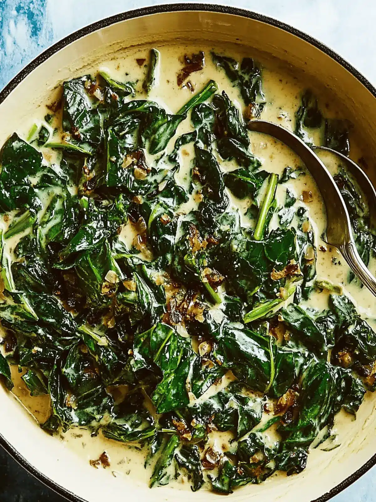 One-Pot Creamy Vegan Greens: Spinach Bliss Awaits You 5 One-Pot Creamy Vegan Greens
