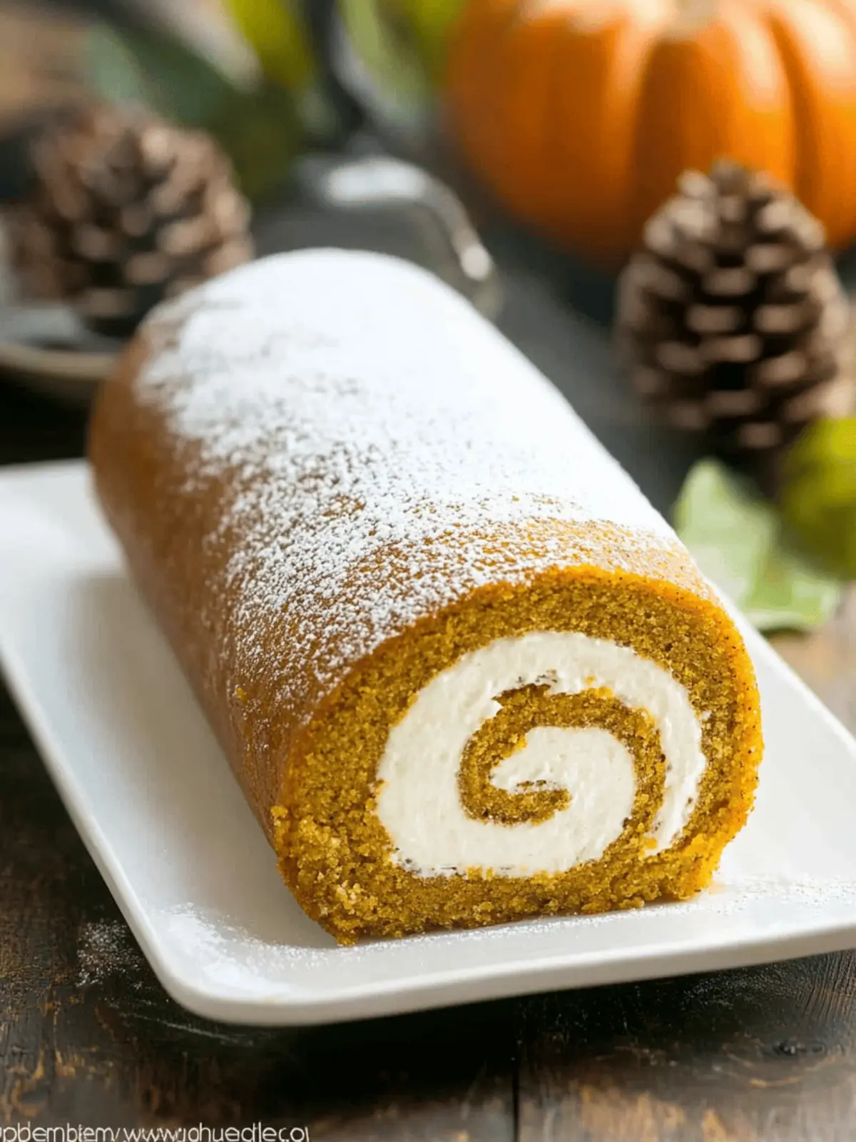 Pumpkin Roll Recipe