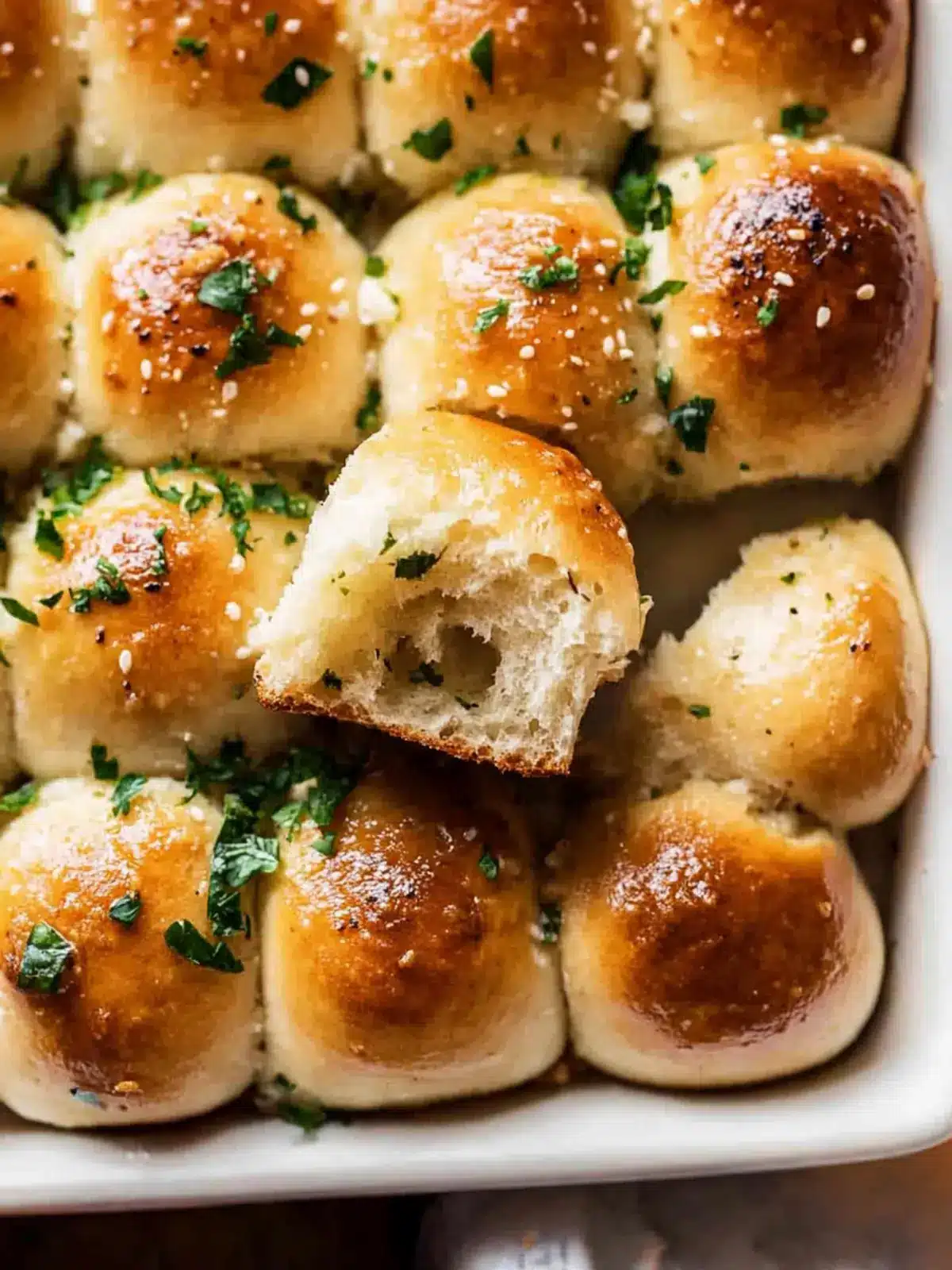Melt-in-Your-Mouth Garlic Bread Rolls for Cozy Nights 2 Garlic Bread Rolls