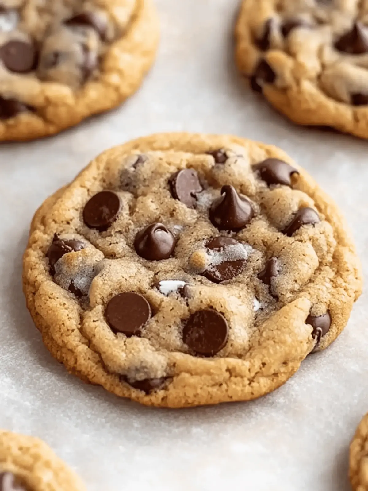 Thick & Chewy Chocolate Chip Cookies