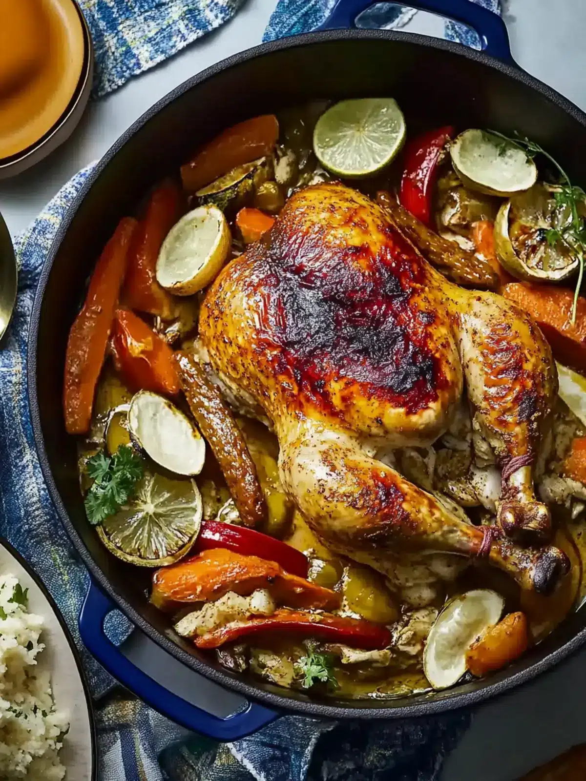 Nigerian Clay Pot Chicken with Vibrant Seasonal Veggies 2 Nigerian Clay Pot Chicken