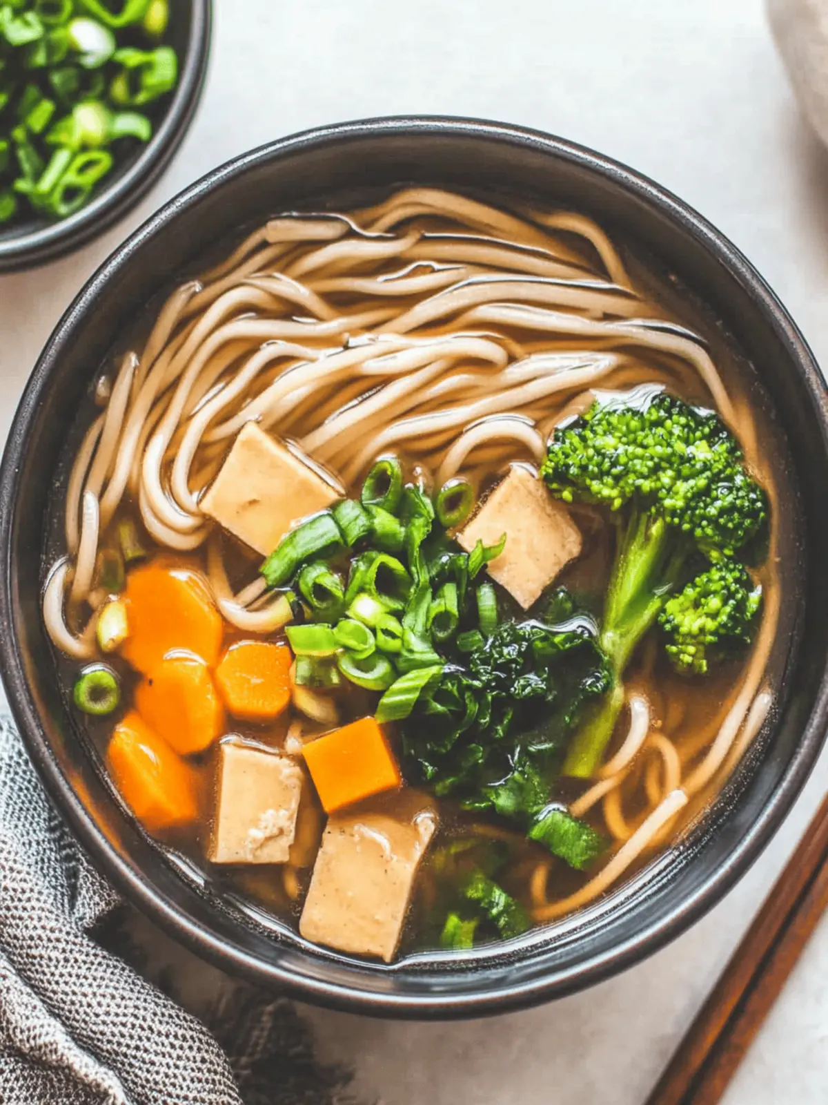 Ten-Minute Miso Noodle Soup