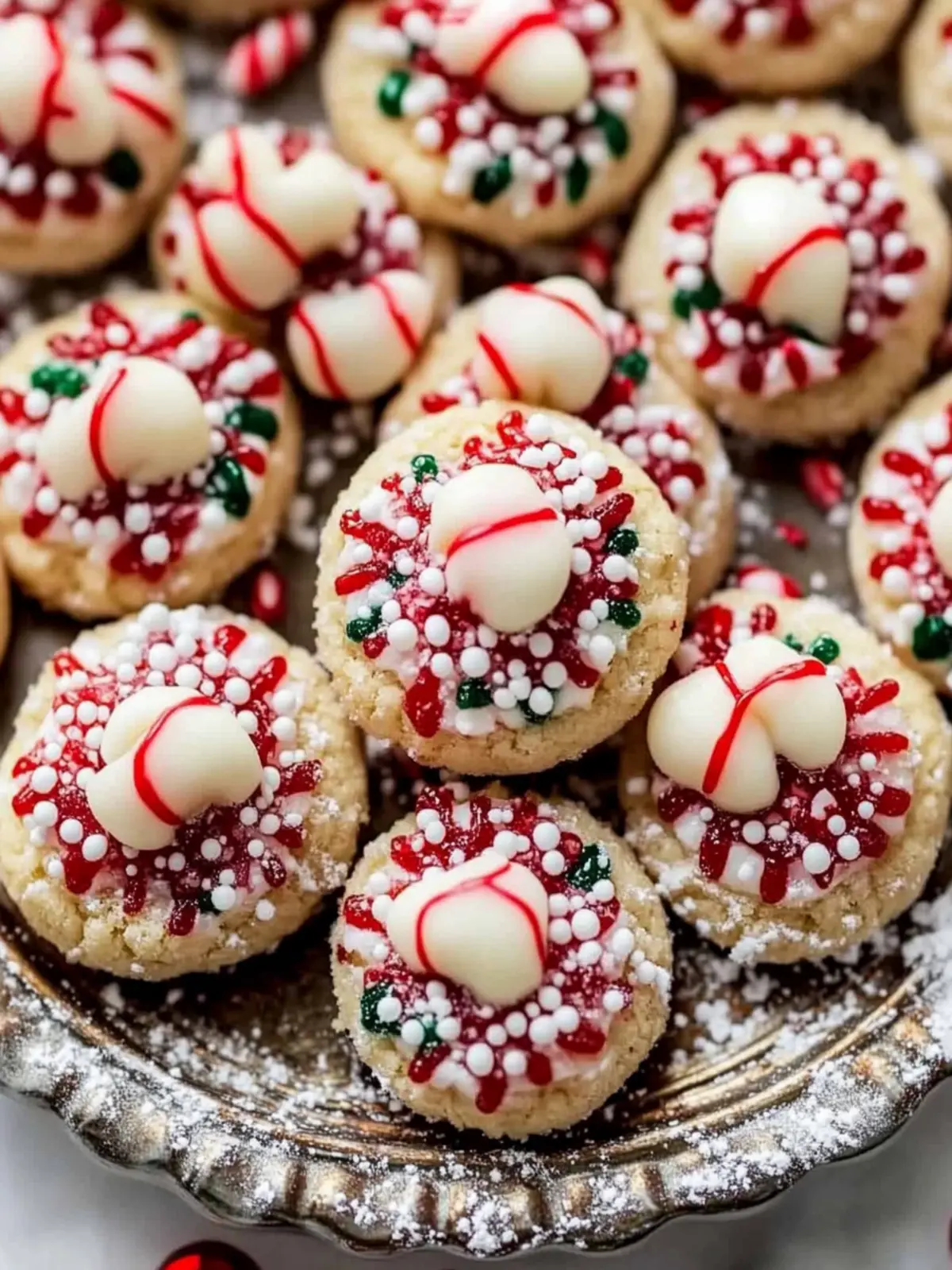 Irresistible Candy Cane Kiss Cookies for Holiday Cheer 2 Candy Cane Kiss Cookies