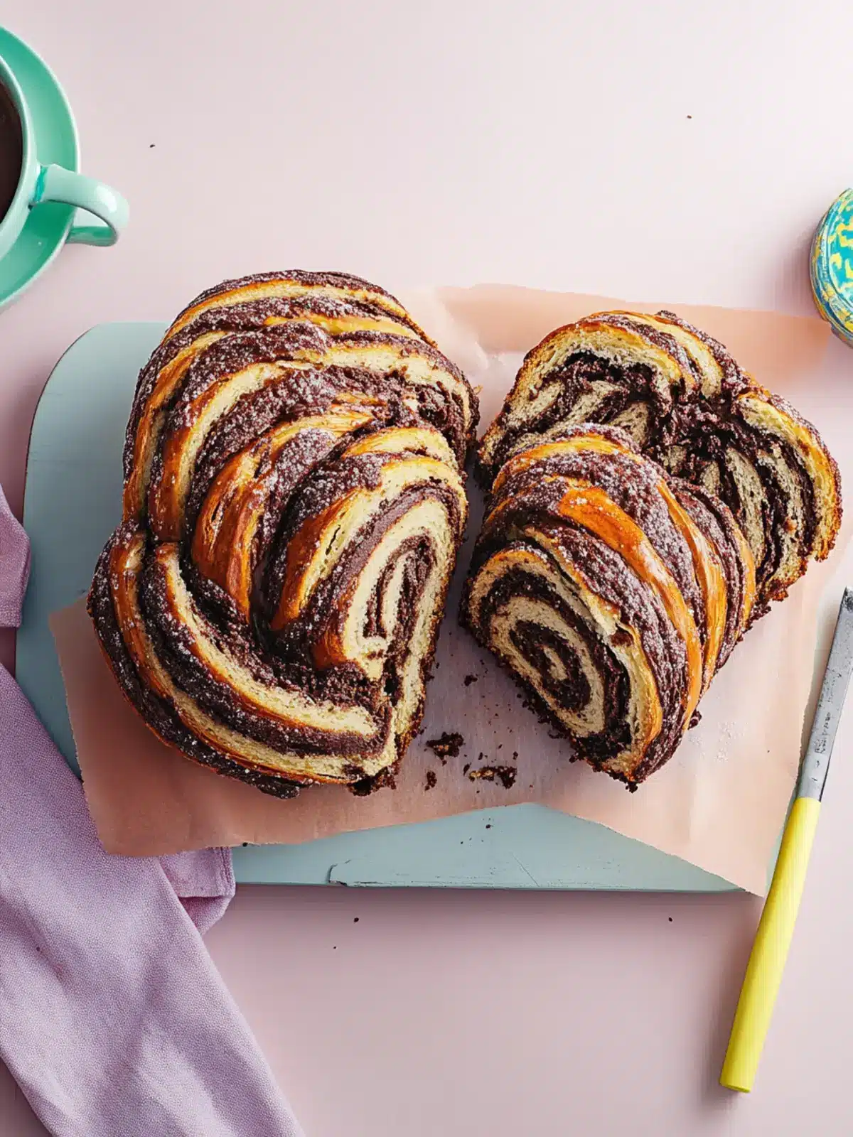 Decadent Chocolate Babka: Homemade Bliss in Every Bite 3 Chocolate babka