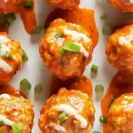 Savory Buffalo Chicken Meatballs: Quick Game Day Delight 10 Buffalo Chicken Meatballs