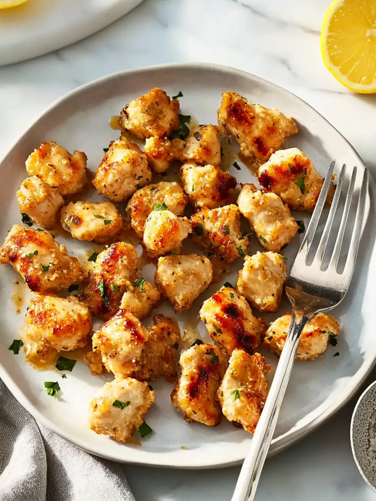 Garlic Butter Chicken Bites: Irresistibly Flavorful Delight 2 Garlic Butter Chicken Bites