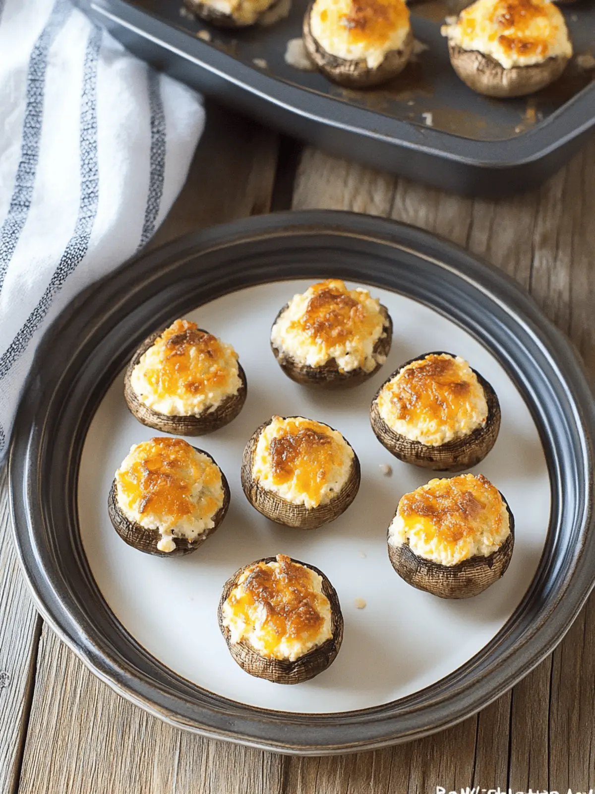 Cream Cheese Stuffed Mushrooms: Irresistible Holiday Treats 2 Cream Cheese Stuffed Mushrooms