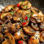 Savory Black Pepper Chicken with Mushrooms in 30 Minutes 9 Black Pepper Chicken with Mushrooms