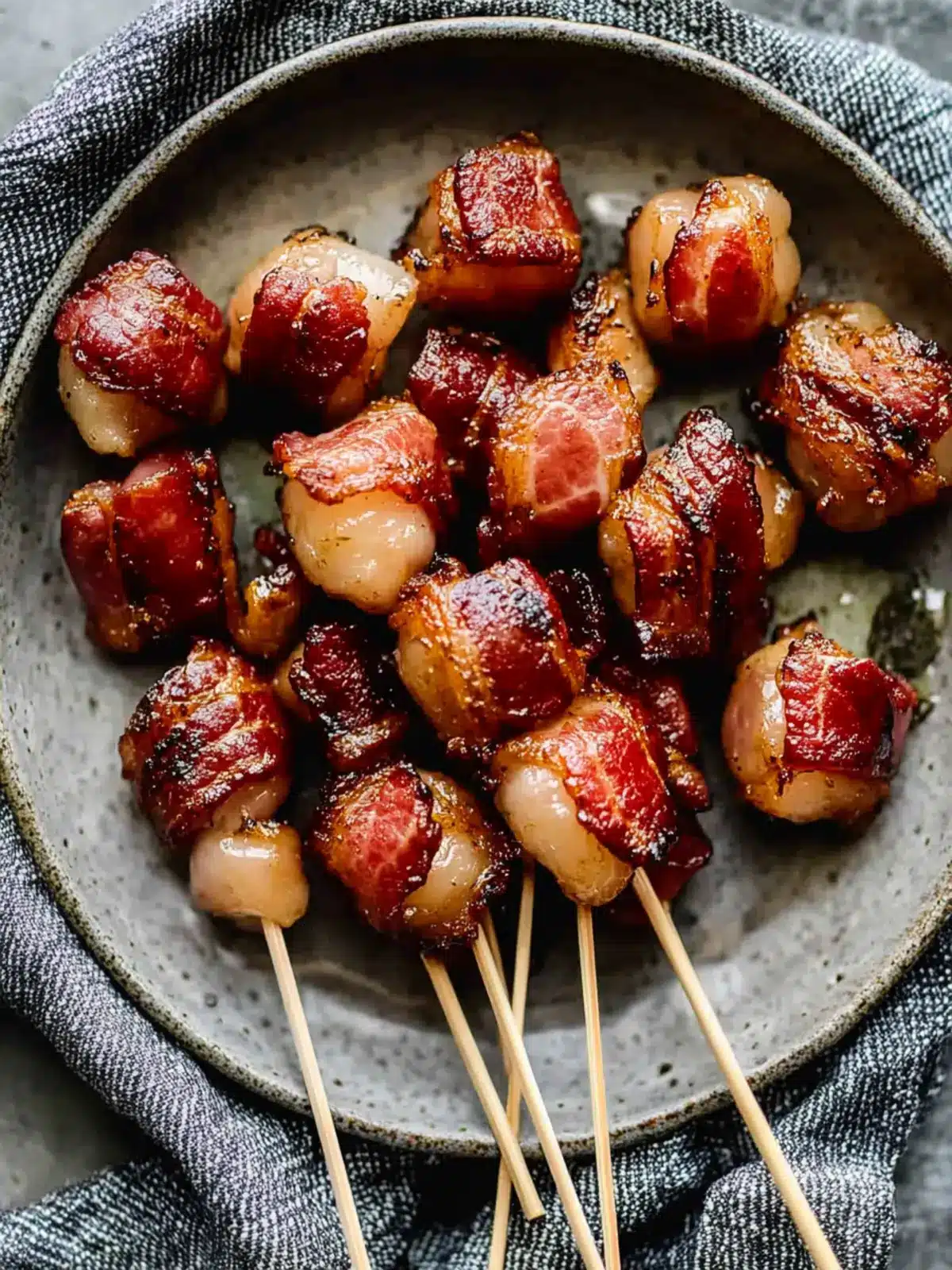 Bacon Wrapped Water Chestnuts: A Irresistible Party Delight 3 Bacon Wrapped Water Chestnuts