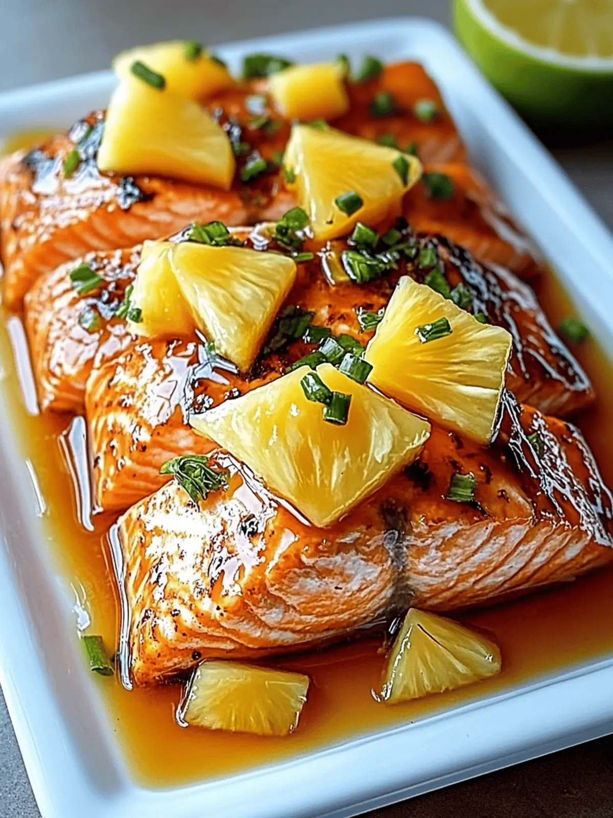 Honey Pineapple Glazed Salmon: A Sweet and Savory 25-Minute Delight 4 Honey Pineapple Glazed Salmon