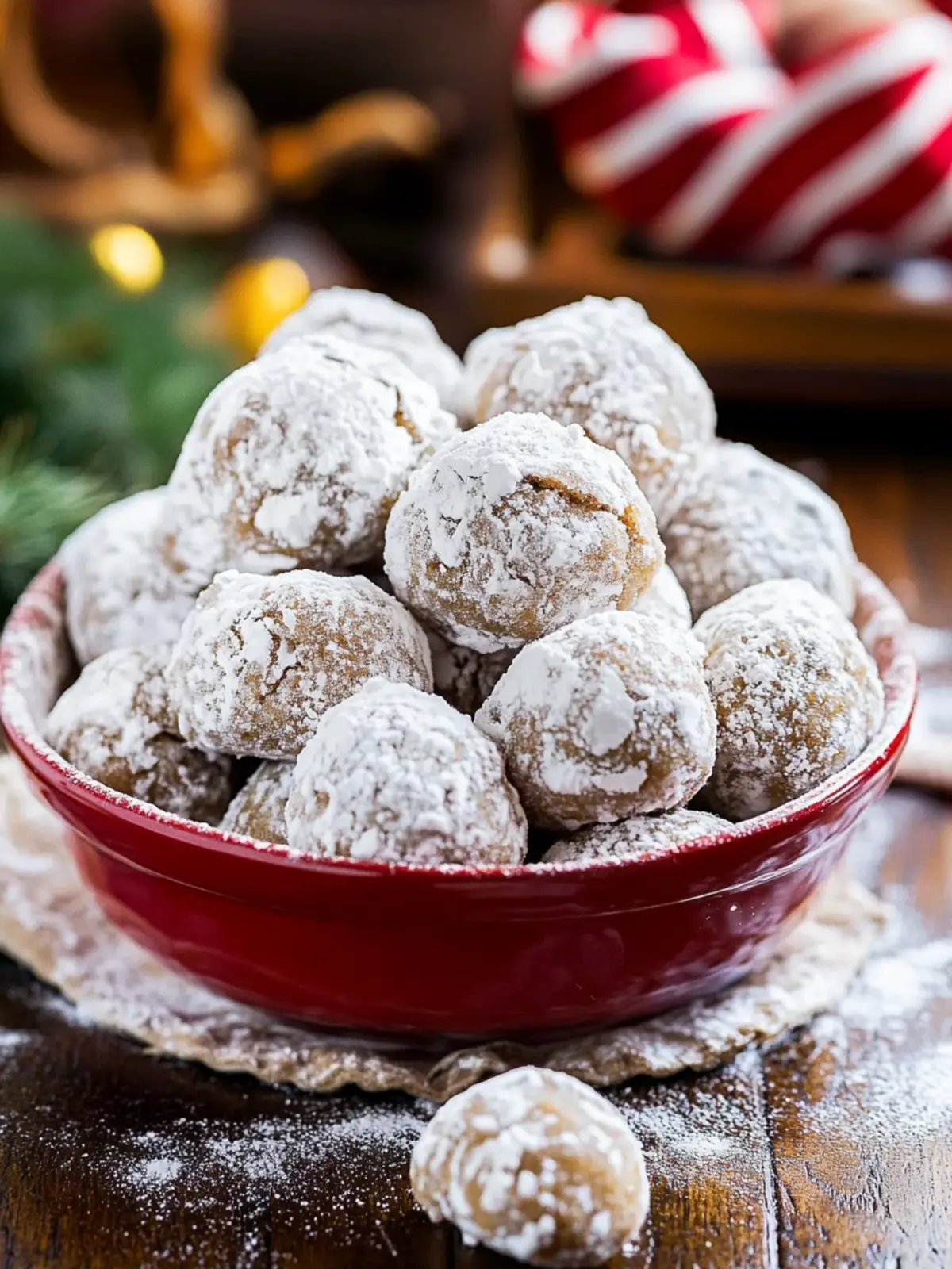 Gingerbread Snowballs: Irresistible Holiday Treats to Savor 3 Gingerbread Snowballs