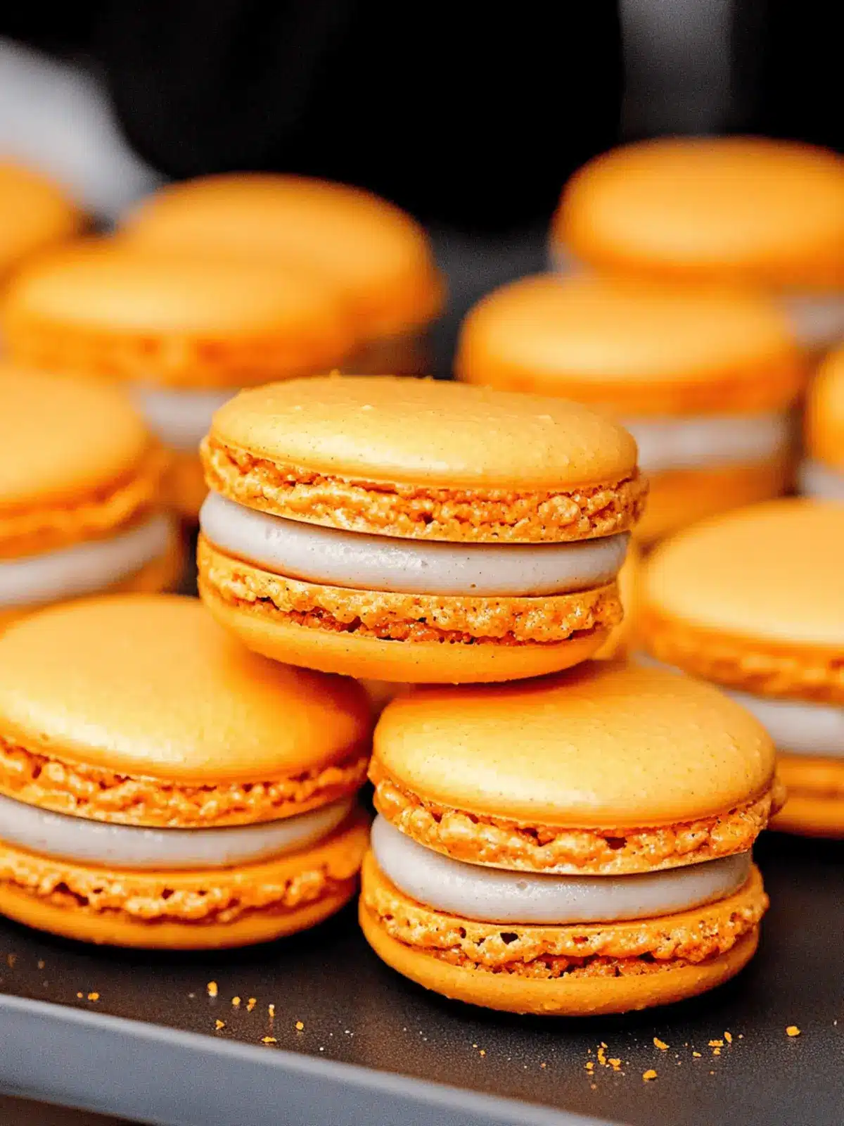 Delicious Pumpkin Macarons That Capture Fall in Every Bite 3 Pumpkin Macarons