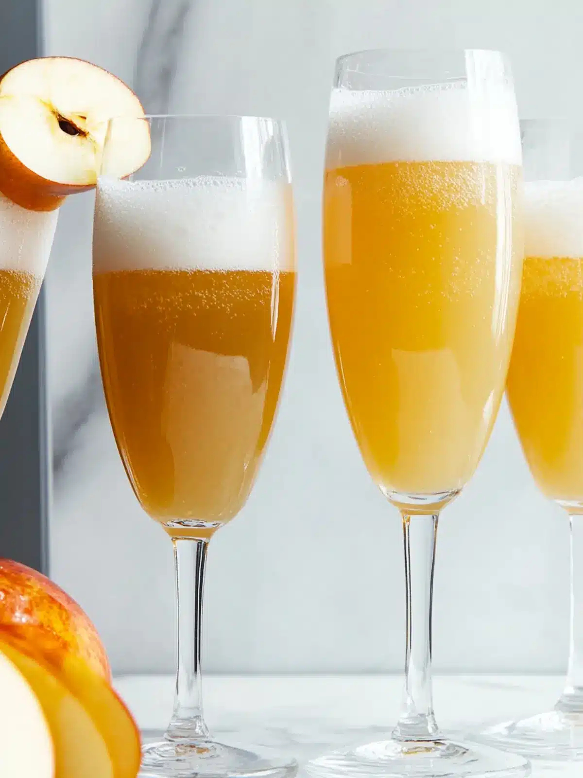 Apple Cider Mimosas