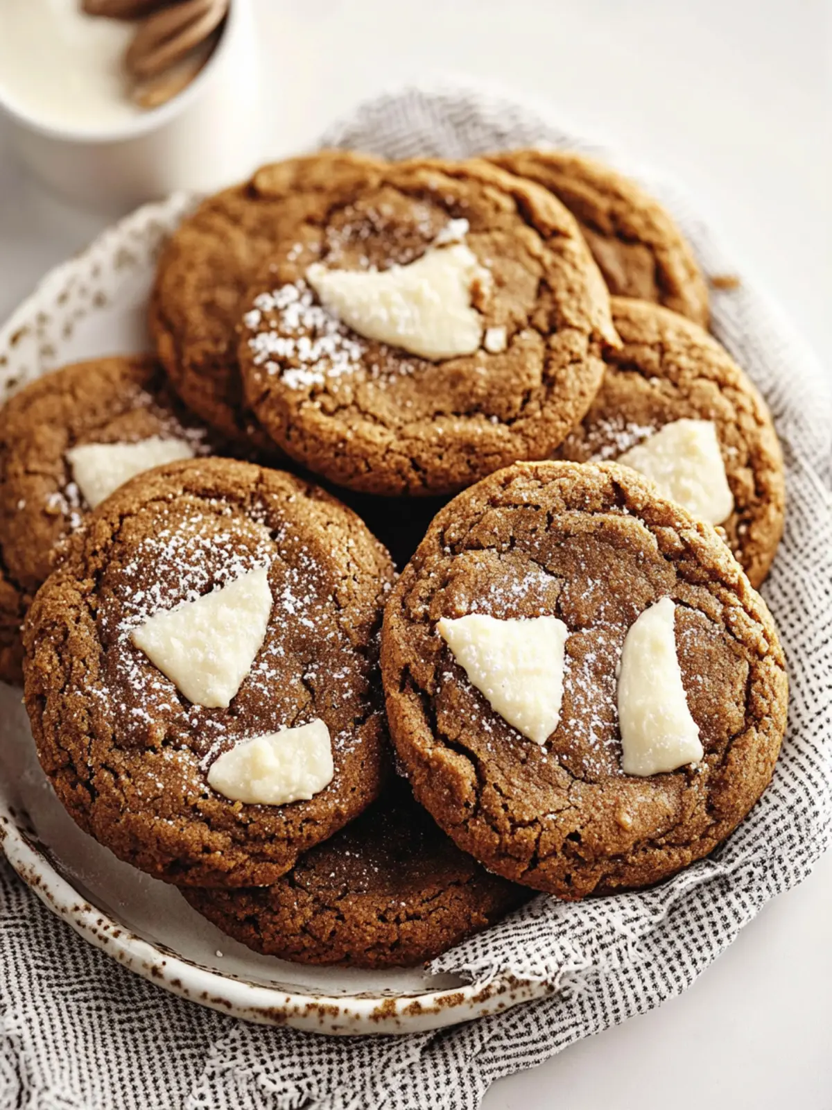 Gingerbread Cheesecake Cookies: Festive Flavor Delight 3 Gingerbread Cheesecake Cookies