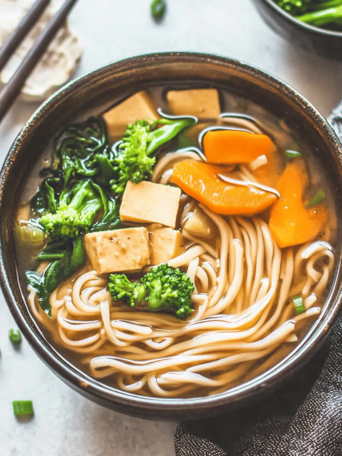 Ten-Minute Miso Noodle Soup