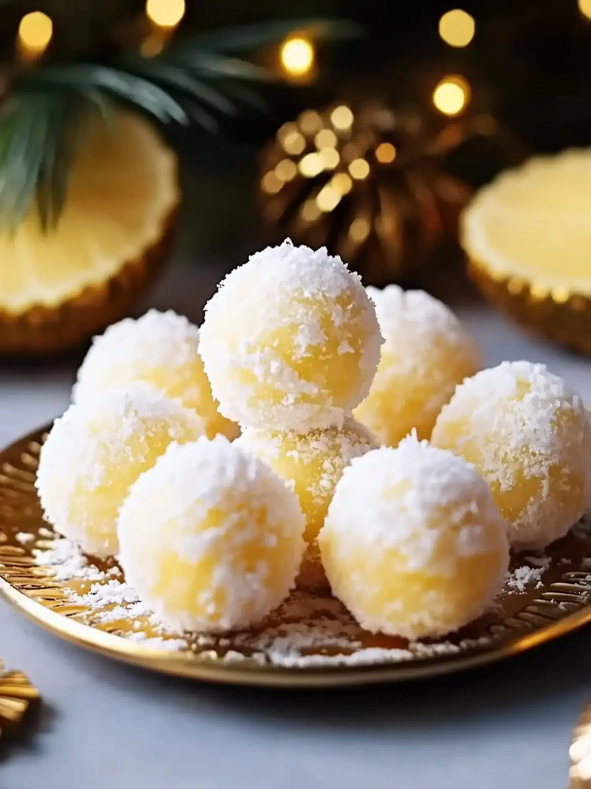 Pineapple Christmas Balls: A Tropical No-Bake Holiday Treat 5 Pineapple Christmas Balls