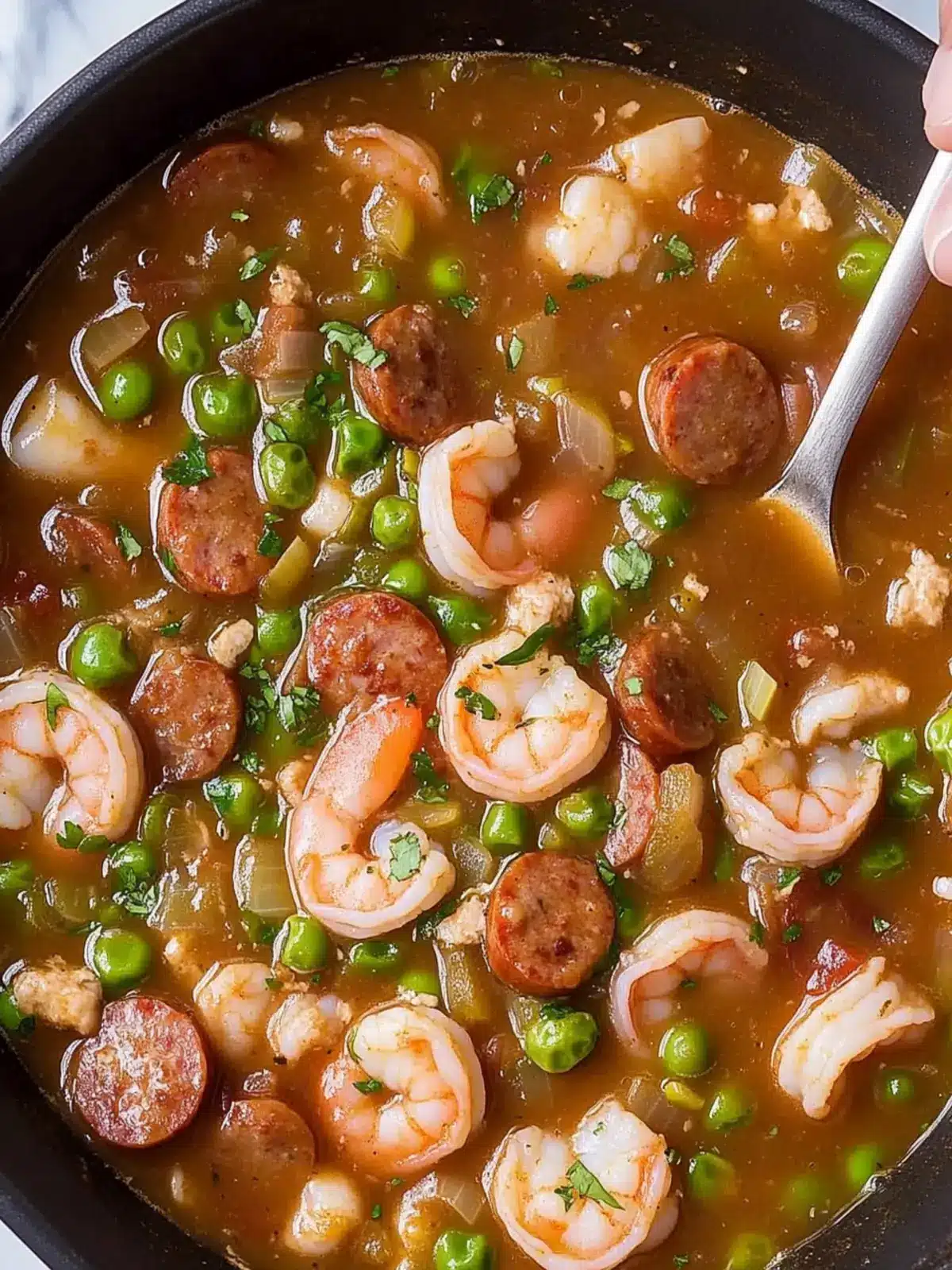 Shrimp & Sausage Gumbo