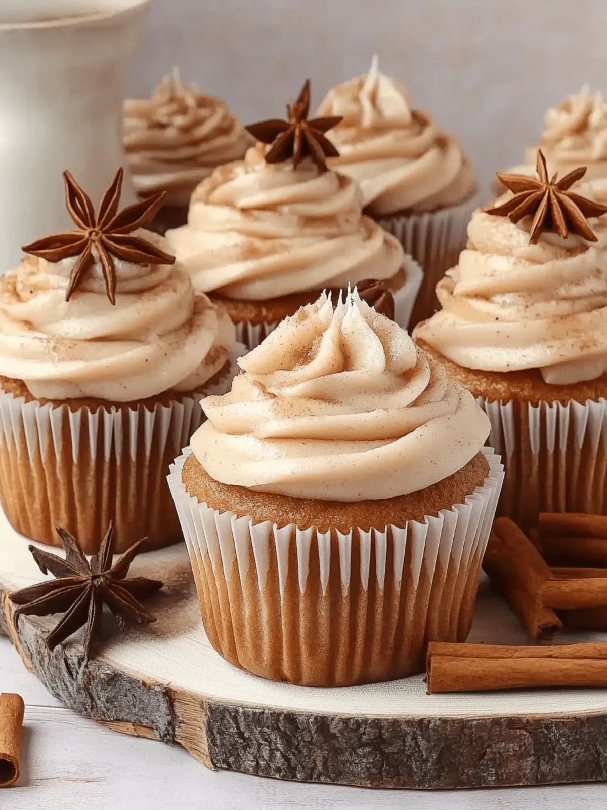 Chai Latte Cupcakes