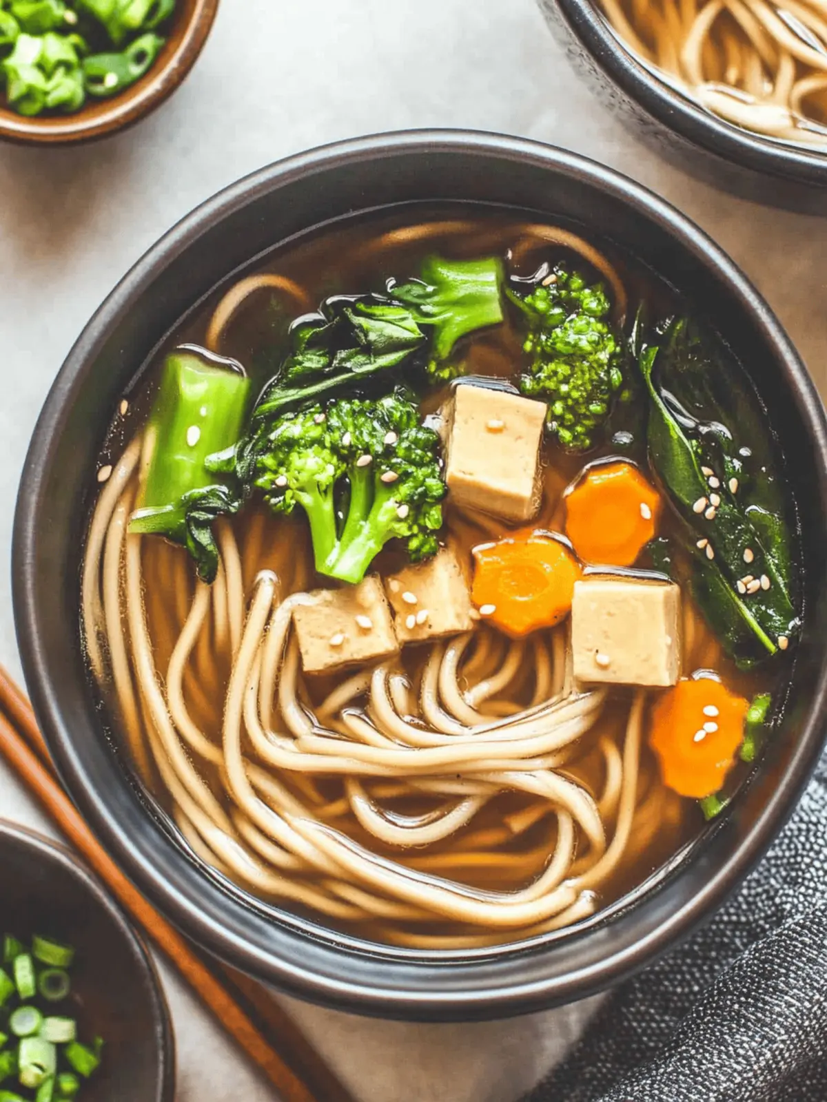 Ten-Minute Miso Noodle Soup