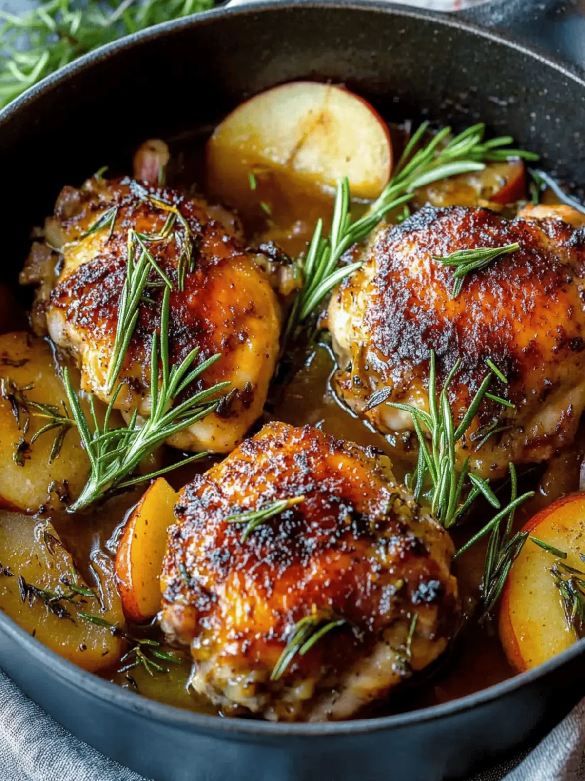 Rosemary Apple Cider Chicken