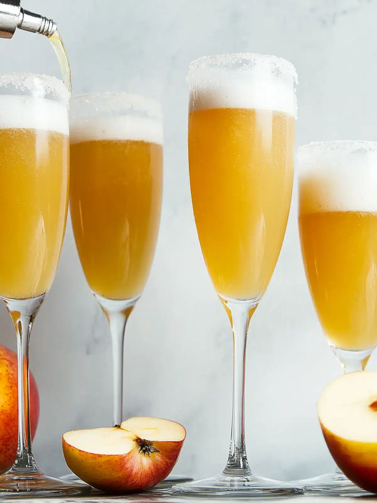 Apple Cider Mimosas