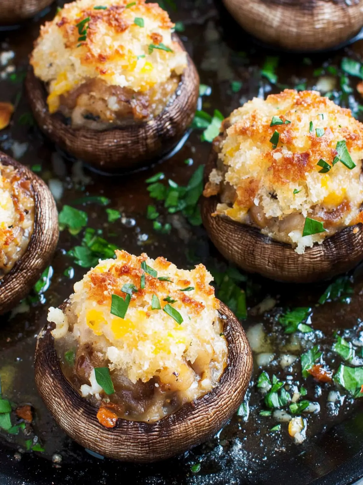 Crab Stuffed Mushrooms
