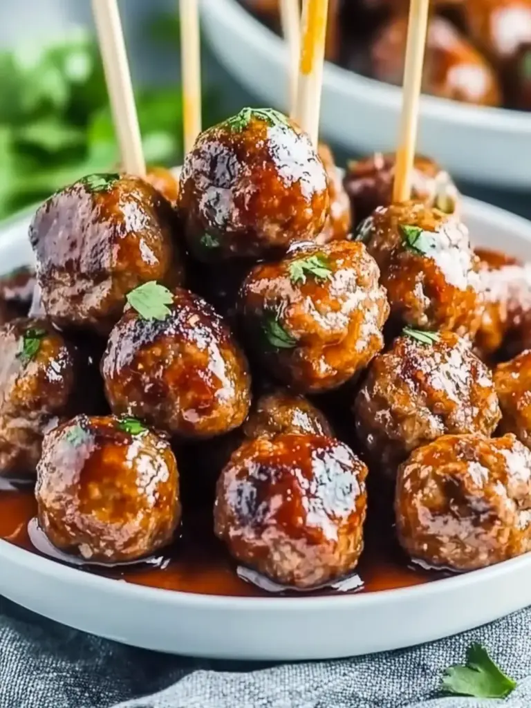 Sweet AND Spicy Meatballs